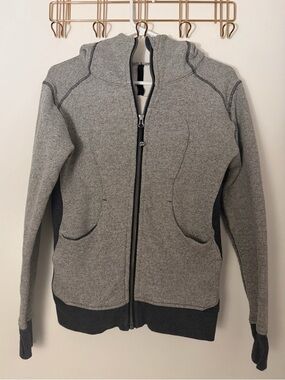 lululemon athletica Gray Full-Zip Hoodie